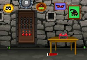 play Scary Mask Room Escape