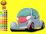 play Crooked Car Coloring