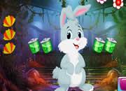 play Cute Cartoon Rabbit Escape
