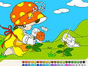 play Li'L Gardener Painting