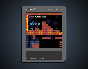 play Tiny Platformer (Pico-8 Example Code)