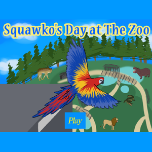 play Squawko'S Day At The Zoo