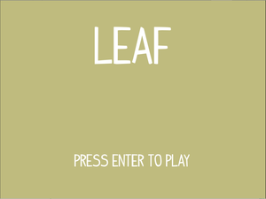 play Leaf