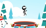 Trampoline Stickman