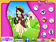 play Flower Princess Dress Up