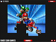 play Mario And Luigi Driving Jigsaw