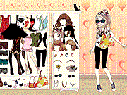 play Vintage School Girl Dressup