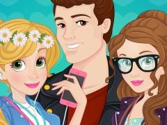 play Rapunzel And Belle Love Crush