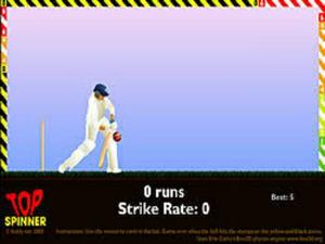 play Top Spinner Cricket