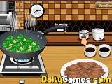 play Beef Broccoli Cooking