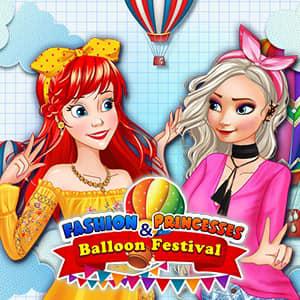 play Fashion Princesses And Balloon Festival