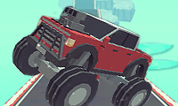 3D Monster Truck Icy Roads