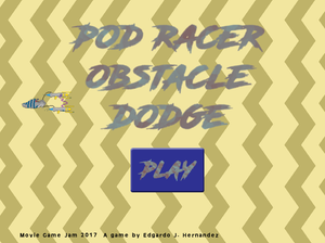 play Pod Racer Obstacle Dodge
