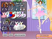 play Glamorous Ballet Girl Dressup