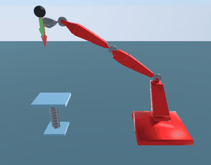 play Spring & Inverse Kinematics (Ccd)