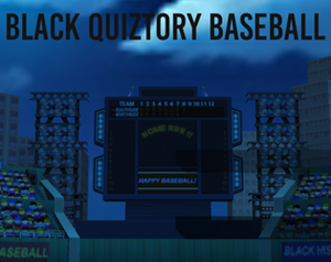 Black Quiztory Baseball