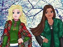 play Princess Winter Shopping Online