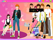 play Chair Couple Dressup