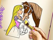 Goldie Princess Coloring Book