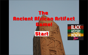 play The Ancient African Artifacts Game.