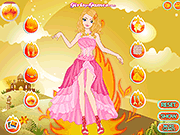 Fire Princess Dressup