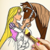 Goldie Princess Coloring Book