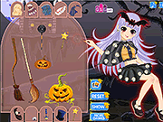 play Cute Witchy Dressup