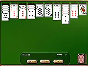 play Golden Spider Solitaire On-Line