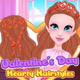 Valentine'S Day Hearty Hairstyles