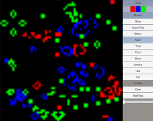 play Chain Reaction (Conway'S Game Of Life)