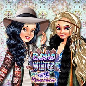 play Boho Winter With Princesses