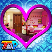 play Top10 Valentine House Escape 2