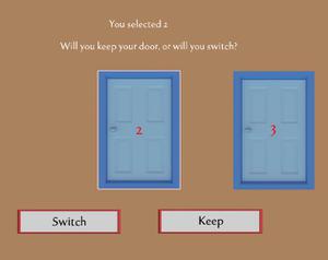 play Monty Hall Problem Sandbox (The Three Doors)