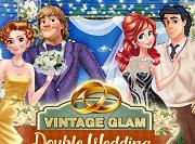 Vintage Glam Double Wedding