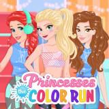 play Princesses The Color Run