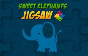 play Sweet Elephants Jigsaw