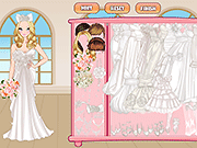 play White Bride Dress Up