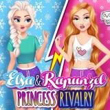 play Elsa & Rapunzel Princess Rivalry