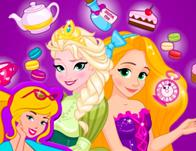 play Disney Princesses Tea Party