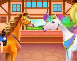 play Horse And Unicorn Caring