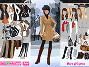 play A Fashionable Winter Dress Up
