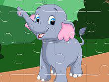 play Sweet Elephants Jigsaw