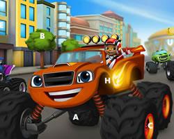 play Monster Machines Hidden Letters