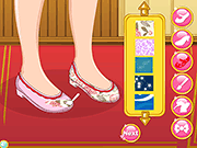 play Princess Mulan Shoes Design