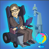 play Stephen Hawking House Escape