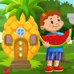 Boy Escape From Fruit House