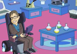 play Stephen Hawking House Escape