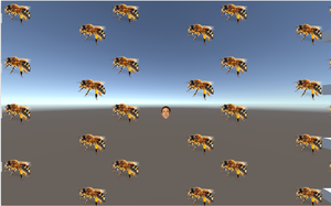 play Onehourgamejam #100 : Bee Cage