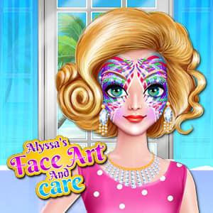 play Alyssa Face Art