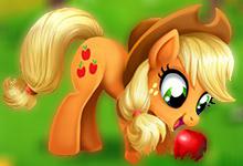 play Applejack Stomach Care